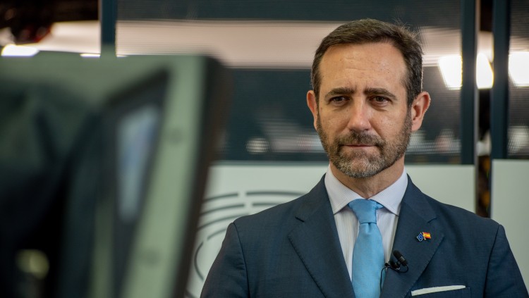 L'eurodiputat de Cs i expresident del Govern balear amb el PP, José Ramón Bauzá. Europa Press