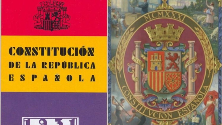República espanyola, espanyolíssimament espanyola, la seva Constitució la definia com a "Estado integral", centralista, i proclamava que "El castellano es la lengua oficial de la República".