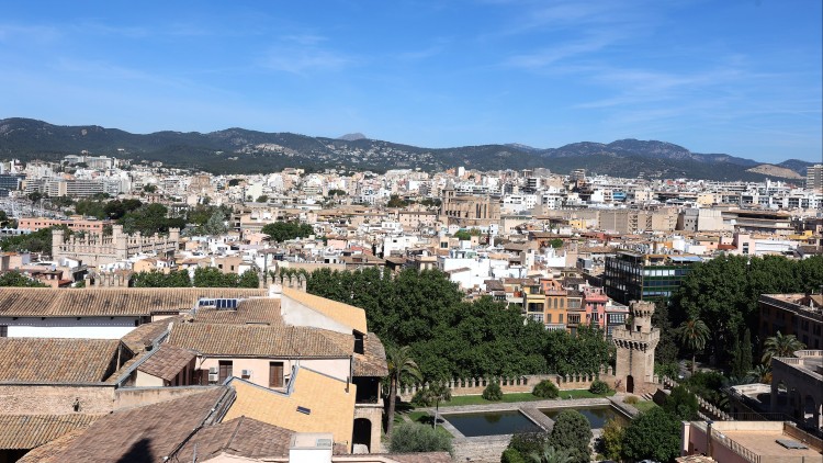 Vistes de Palma des de la Catedral. Europa Press
