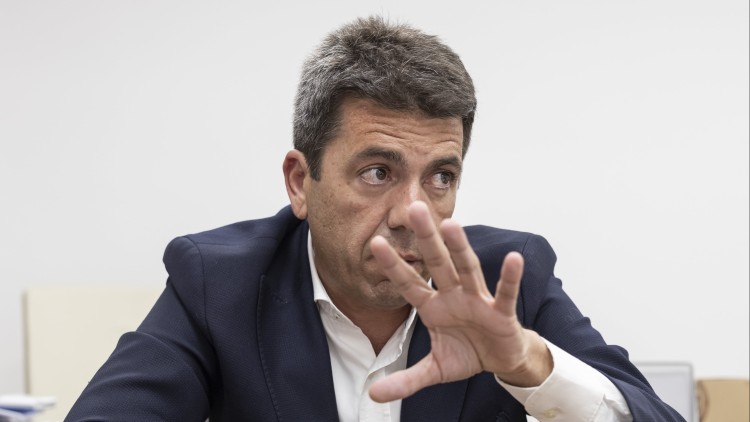 El candidat del PP, Carlos Mazón. Miguel Lorenzo