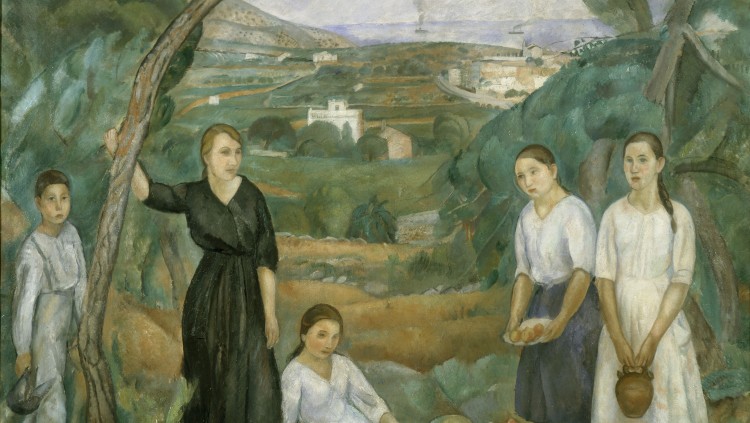 Cala Forn, obra de Joaquim Sunyer (1909), símbol de la Catalunya d’aquell temps.