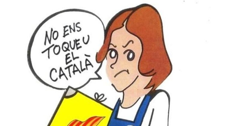Nova guitza contra el català. L'extrema dreta brama, Ximo Puig cedeix i Francina Armengol a la marxa. Ara volen que sigui "català-valencià". I per què no "català-valencià-alacantí-mallorquí-menorquí-eivissenc-tortosí..."?