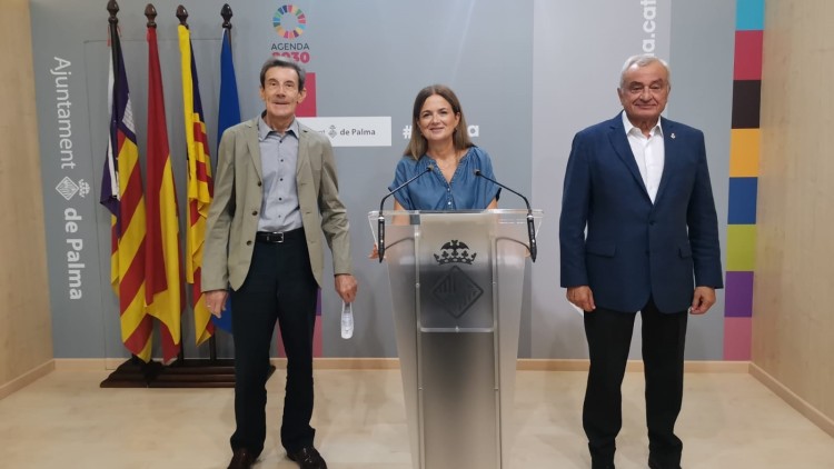Membres de Vox a l'Ajuntament de Palma. Europa Press