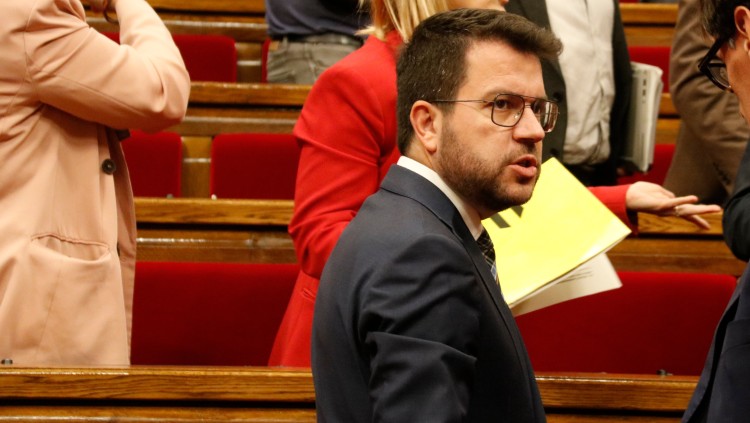 El president català Pere Aragonès. Agència Catalana de Notícies