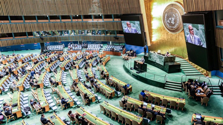Estampa de l'Assemblea de l'ONU| Europa Press