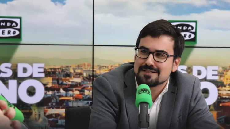 Guillermo del Valle, el màxim referent dʼIzquierda Española, en una entrevista concedida a Onda Cero aquesta setmana.
