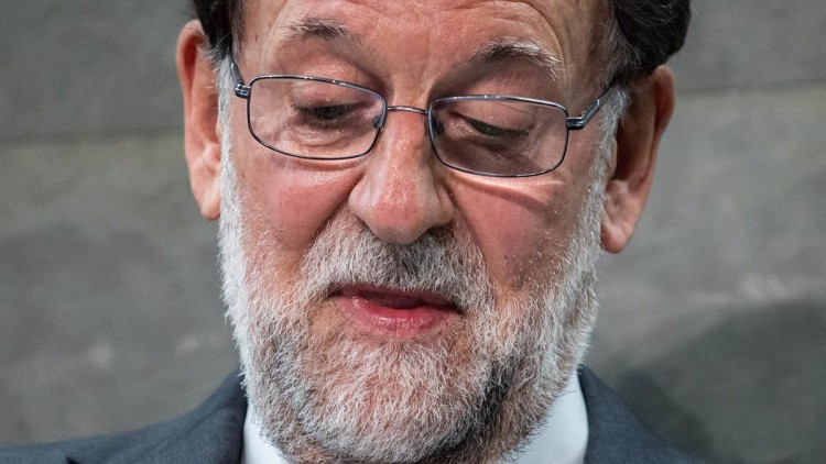 L'expresident espanyol Mariano Rajoy, assenyalat per l'Operació Catalunya| Europa Press. 