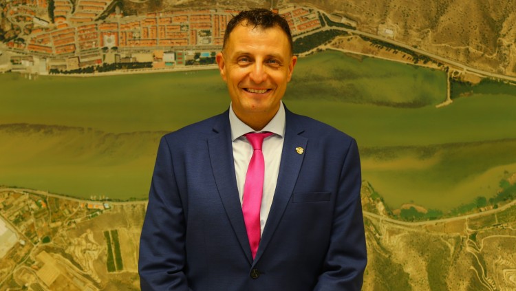 L'alcalde de Mequinensa (Baix Cinca), Antonio Sanjuán