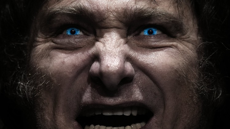 El president d'Argentina, Javier Milei| Fotomuntatge Antoni Payà/EL TEMPS