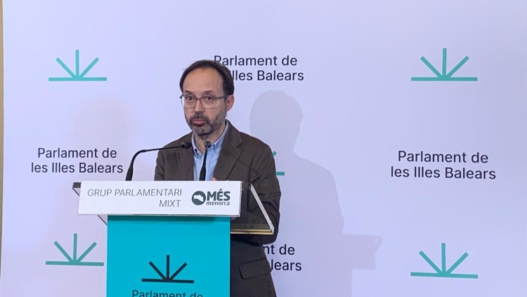 El portaveu de Més per Menorca, Josep Castells. Europa Press