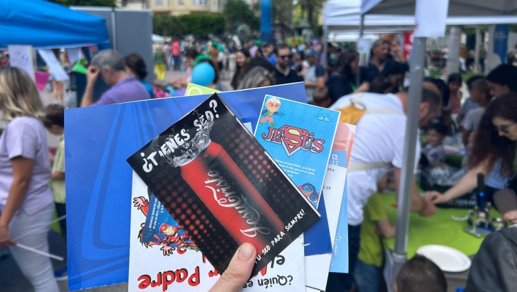 La I Fira de la Família es va celebrar ahir a Castelló. EL TEMPS