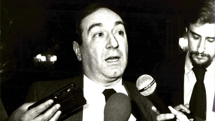Juan Maria Bandrés, que va presidir Euskadiko Ezkerra. Arxiu EL TEMPS