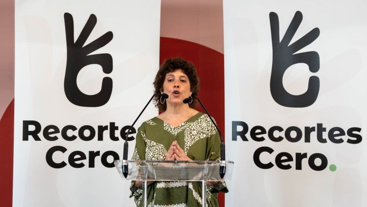 Presentació de Recortes Cero. Europa Press