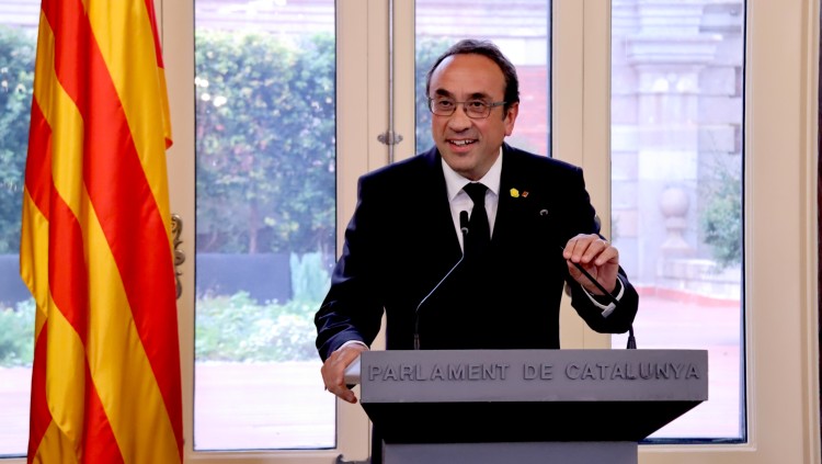 El president del Parlament, Josep Rull. Agència Catalana de Notícies