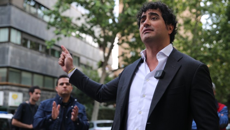 Alvise Pérez, líder de l'agrupació ultradretana Se Acabó la Fiesta| Europa Press