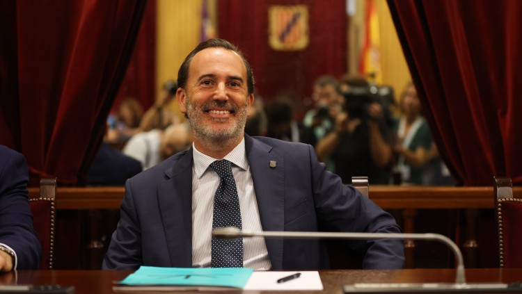 El president del Parlament balear, Gabriel Le Senne. Europa Press