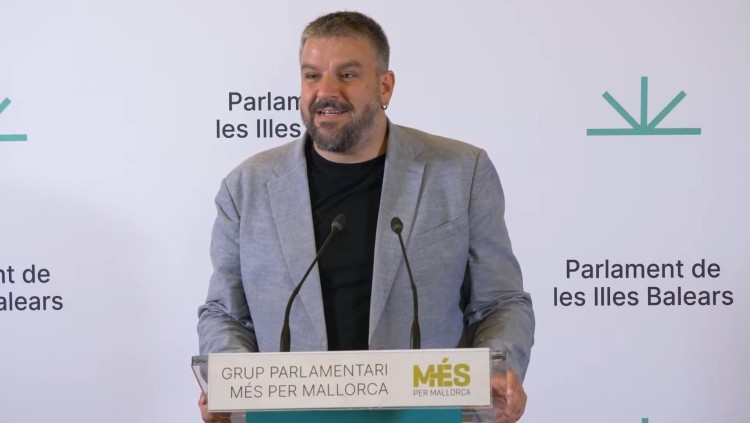 Lluís Apesteguia, portaveu de Més per Mallorca. Europa Press