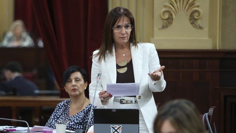 Manuela Cañadas, portaveu de Vox al Parlament balear. Europa Press
