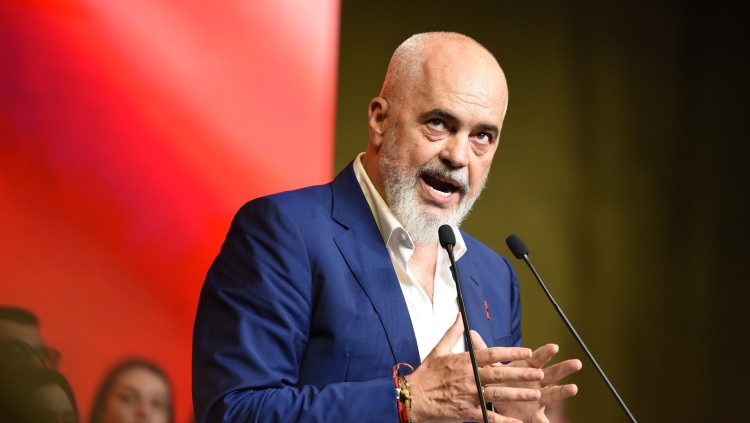 Edi Rama, primer ministre albanès. Europa Press