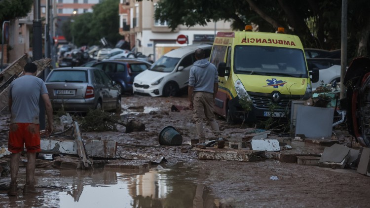 Estampa de la devastació de la dana| Europa Press