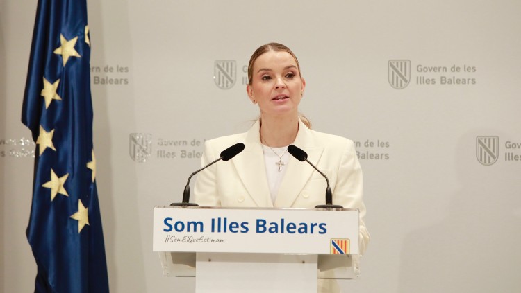 La presidenta del Govern balear Marga Prohens. Europa Press