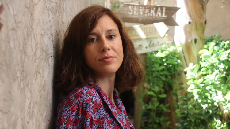 L'escriptora Elisenda Solsona. ACN
