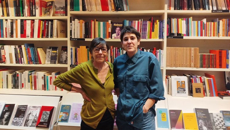Mariona i la seua filla Marina Freixa durant l'entrevista amb EL TEMPS. 