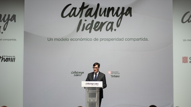 El president de la Generalitat de Catalunya, el socialista Salvador Illa, a Madrid| Europa Press. 