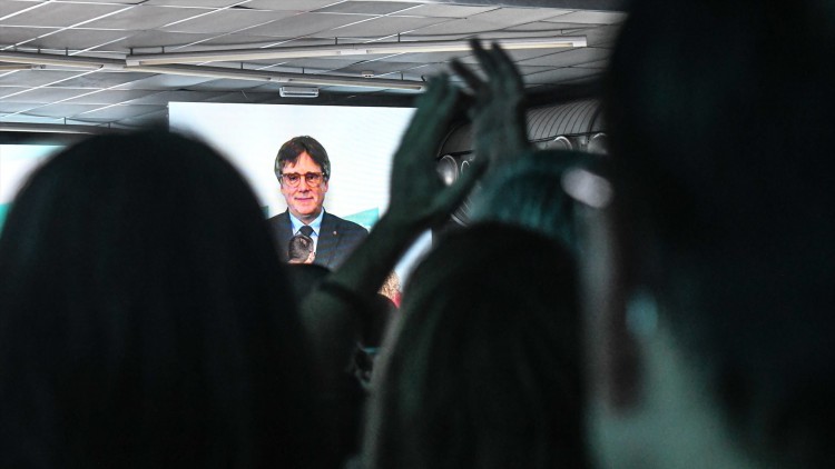 El líder de Junts per Catalunya, Carles Puigdemont| Europa Press. 