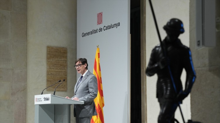 El president de la Generalitat de Catalunya, el socialista Salvador Illa| Europa Press. 