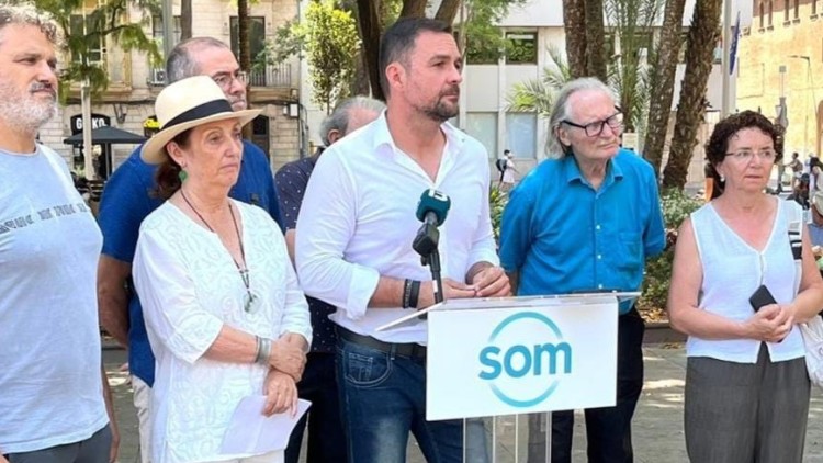 Acte de presentació del manifest per a un nou partit sobiranista a Mallorca