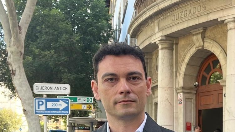 Manuel Pavón, en un acte com a sindicalista de la policia (Foto: Europa Press)