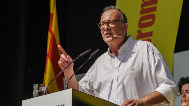 El president d'Òmnium Cultural, Xavier Antich| Europa Press. 