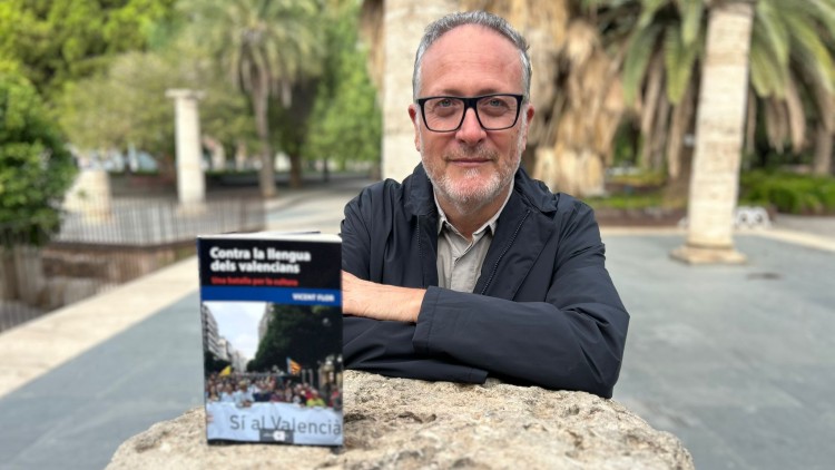 Vicent Flor, sociòleg i autor de 'Contra la llengua dels valencians'