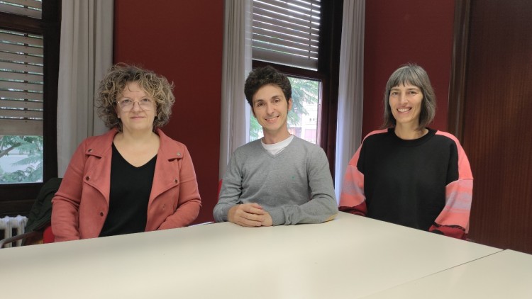 El nou president i vicepresidentes de l'Associació d'Editors del País Valencià