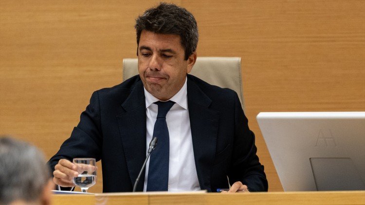 El president en funcions de la Generalitat Valenciana, Carlos Mazón| Europa Press