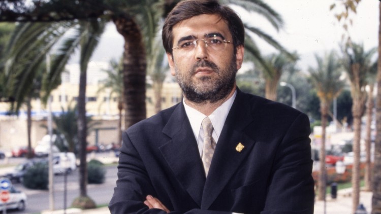 Francesc Antich, en una foto de quan presidia el seu primer Govern, entre 1999 i 2003, quan s'aprovà l'ecotaxa (Foto Joan Celià)