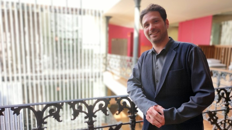 El nou director del BarnaSants, Marçal Girbau. Xavier Aliaga