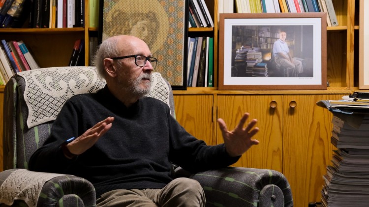 L'editor Vicent Olmos. Eliseu T. Climent