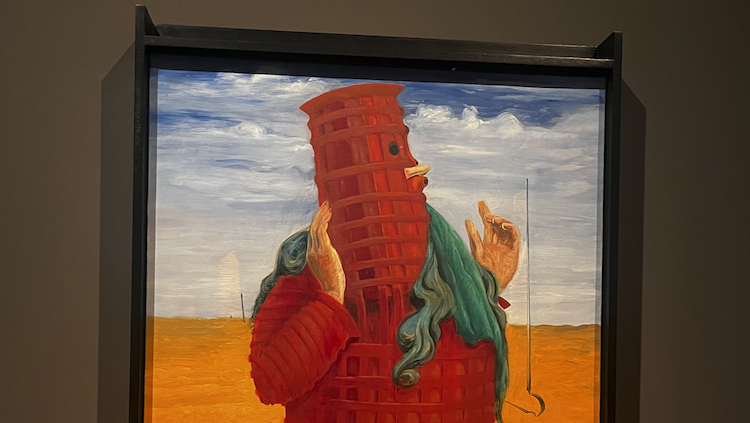 Ubu Imperator de Max Ernst a l'exposició del Museu Picasso «Ubú pintor: Alfred Jarry i les arts». ÀLEX MILIAN