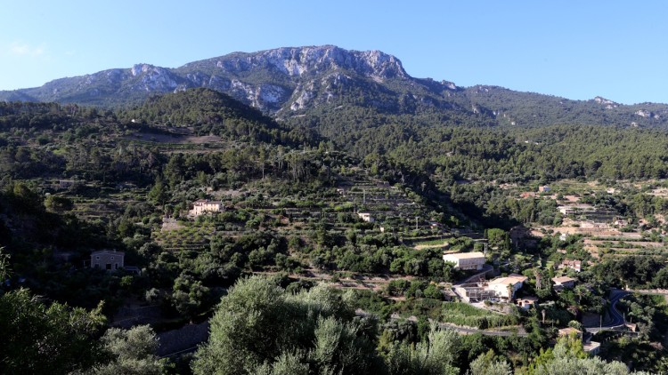 Imatge parcial de la Serra de Tramuntana (Foto Europa Press)