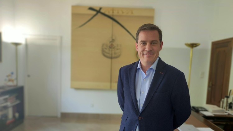 L'alcalde de Xàtiva, Roger Cerdà. Xavier Aliaga