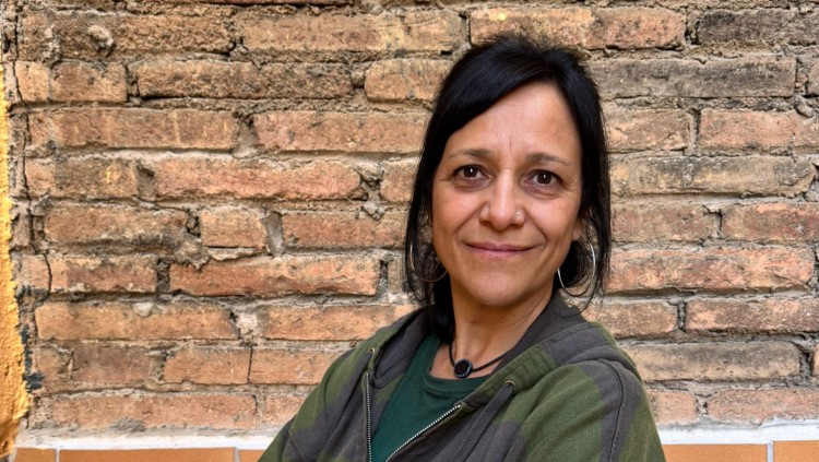 Iolanda Segura, portaveu USTEC-STEs