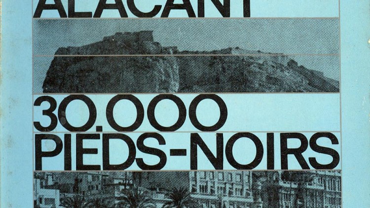 Coberta d''Alacant: 30.000 pied-noirs', primer llibre publicat per 3i4, escrit per Antoni Seva