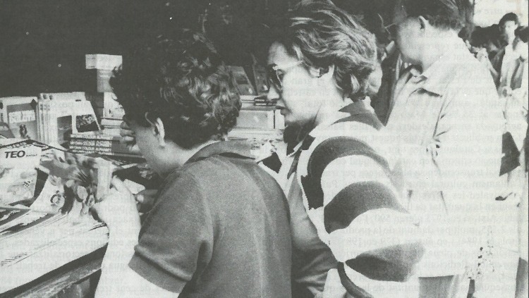 Imatge del Sant Jordi de 1985