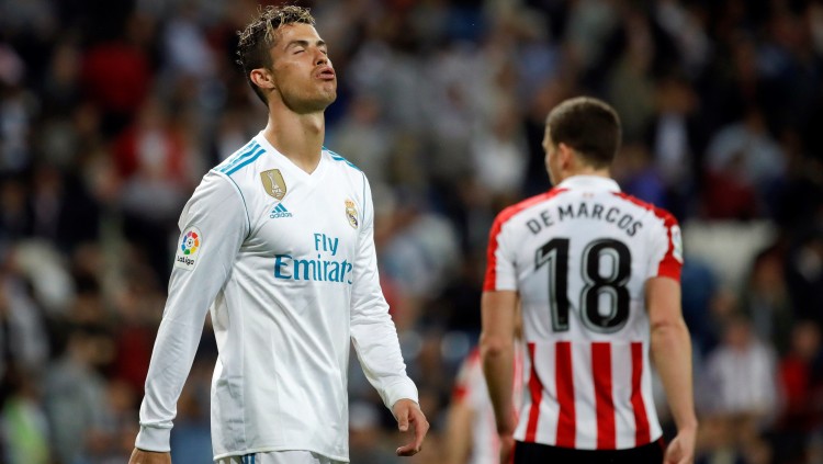 Cristiano Ronaldo en un partit recent contra l'Athletic. Efe