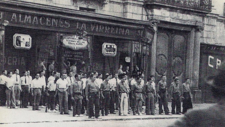 Escamots de les Joventuts d’Esquerra Republicana-Estat Català s’organitzen el 6 d’octubre de 1934
