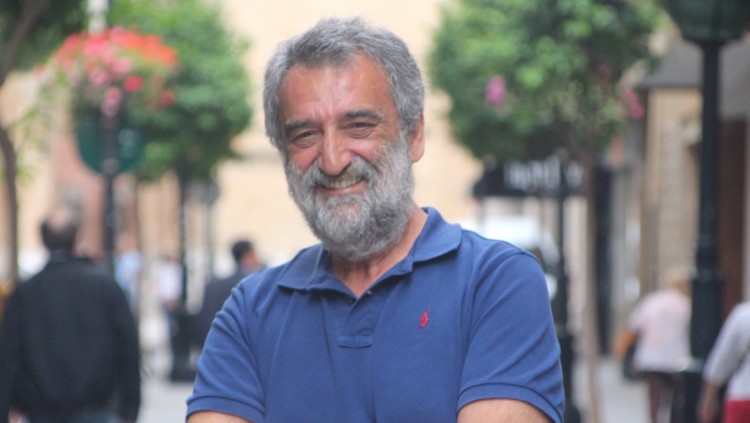 Natxo Badenes, nou president d'Escola Valenciana. Violeta Tena