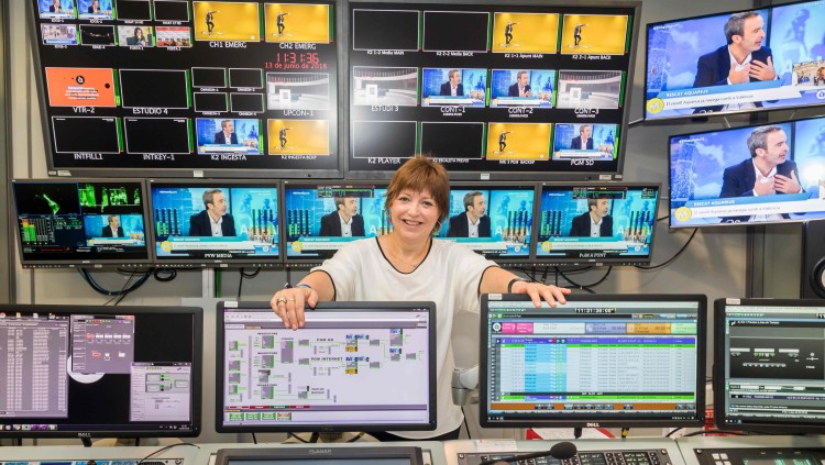 La directora de la Corporació Valenciana de Mitjans de Comunicació, Empar Marco| Miguel Lorenzo