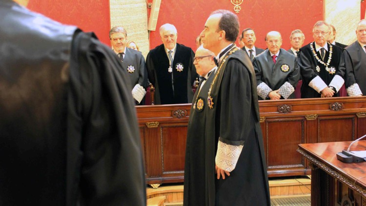El president de la sala segon del Tribunal Suprem, Manuel Marchena, durant la seua presa de possessió| CGPJ